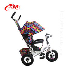 2017 bebé triciclo triciclo nuevo / caliente triciclo ruedas EN 71 personalizado / calidad superior niños 3 ruedas motos barato